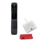 Combo Fechadura Digital De Embutir YMI 70A Com Hub E Módulo Zigbee Yale