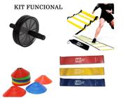 Combo Fitness Para Treino Funcional Em Casa Exercicios Força - Mb Fit