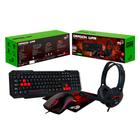 Combo Gamer Teclado + Headset + Mousepad + Mouse - ELG