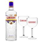 Combo Gin Gordons 750ml + Taça Acrílico