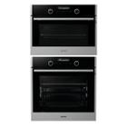 Combo Gorenje: Micro-ondas Homemade BCM547S12X + Forno Elétrico Homemade BO747S30X 220V