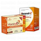 Combo Imunidade - Ascorvit-C - Vitamina C e Zinco + Vitamina D3