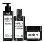 Combo infusão 2.0 - widi care acidificante 300ml + mascara 300ml + shampoo 300ml