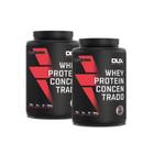 Combo Kit 2x Whey Protein Concentrado Pote 900g Dux Nutrition