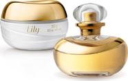 Combo Lily: Eau de Parfum 75ml + Creme Acetinado Hidratante Desodorante Corporal