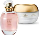 Combo Lily: Soleil Desodorante Colônia 75ml + Creme Acetinado Hidratante Desodorante 250g