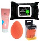 Combo Limpeza Facial Pós Maquiagem - Macrilan - RE-02 + JS1303 + EP13