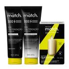 Combo Match SOS Cauterização Pós-Química: Shampoo + Condicionador + Concentrado de Queratina 15ml