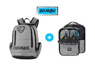 Combo Mochila Trip Viagem Treino + Porta Tênis Organizador - Everbags