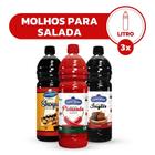 Combo Molhos para Salada Embalagem 1kg - lanchero - Lanchero Alimentos