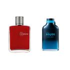 Combo Natura Homem Sagaz E Perfume Kaiak Oceano 100ml