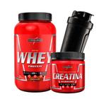 Combo Nutri Whey Protein 907g Pote + Creatina 300g + Coq
