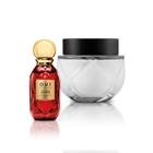 Combo O.U.i Paradis Rouge: Crème Riche 200g + Eau de Parfum 30ml