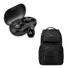 Combo Office - Mochila Targus Legend IQ 16 e Earphone TWS Pulse Drop Preto - TSB705K