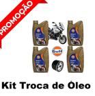 Combo Óleo + Filtro Gulf 10W40 Sintético Triumph Tiger 1050