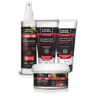 Combo pimenta negra 300g fluido gel serum dagua natural