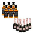 Combo Presente Padrinhos - Jack Daniel's / Chandon Baby