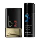 Combo Presente Quasar Brave: Desodorante Colônia 100ml + Espuma de Barbear 200ml
