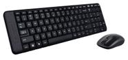 Combo sem fio teclado e mouse preto mk220