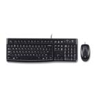 Combo Teclado E Mouse Com Fio Usb Logitech Mk120