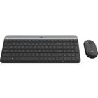 Combo Teclado e Mouse Logitech MK470 s/ Fio Designer Slim 920-009268