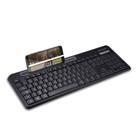 Combo Teclado e Mouse Multimidia Sem Fio 2.4Ghz Usb Preto com Apoio para Smartphones Multilaser - TC280