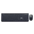 Combo Teclado E Mouse Oex Tm410 Pop Sem Fio 1600 Dpi Preto