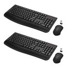 Combo Teclado e Mouse Sem Fio QUASIO - 2,4 GHz - Tamanho Completo