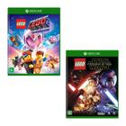 Combo Uma Aventura LEGO 2 + LEGO Star Wars - Xbox One em Mídia Física
