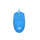 Combo Vibes - Mouse E Mousepad Mc200 Oex Azul Usb