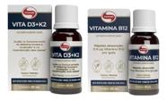 Combo Vitamina D3+k2 20ml + Vit B12 Metilcobalamina 20 Ml