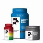 Combo Whey Protein 1kg, Creatina Monohidratada 150g e Multivitaminico 90caps - Max Titanium