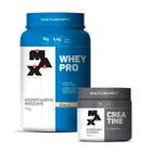 Combo Whey Protein 1kg e Creatina Monohidratada 100g - Max Titanium