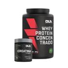 Combo whey protein concentrado dux sem sabor    + creatina creapure 300g