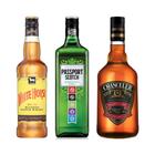 Combo Whisky White Horse 1L + Passporte 1L + Chanceler 1L