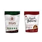 Combo Zaya 1 Pãozinho Das Galáxias 1 Farinha Zaya Sem Gluten Sem Lactose