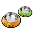 Comedouro Bebedouro Inox Para Pet Cachorro Gato Com 2 Pratos