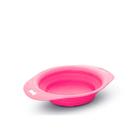 Comedouro de Silicone Retrátil Rosa 300 ml