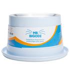 Comedouro Ergonômico NF Pet Mr. Bigode Antiformigas Branco para Gatos - 250 mL