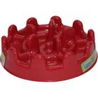 Comedouro Lento p/ Cachorro Pet Games Mini Pet Fit Vermelho