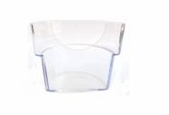 Comedouro Meia Lua Base - Azul/Cristal/Ambar/Inquebravel- Animalplast 60ml - Conj. c/ 50und. - Cristal