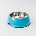 Comedouro para Cachorro em Melamina e Inox 700ml