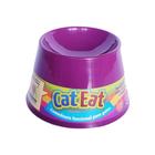 Comedouro para Gato Cat Eat Pet Games Roxo
