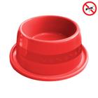 Comedouro Para Gatos Cachorros 1000ml Anti Formiga Vermelho