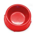 Comedouro Patinhas Filhote 300ml vermelho