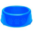 Comedouro Perolizado Luxo Pet Injet 1100 Ml - Azul