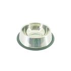 Comedouro Pet de Aço Inox 17,6cm x 4,5cm