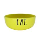 Comedouro Pet Injet Cerâmica Eat Amarelo para Cães - 390ml