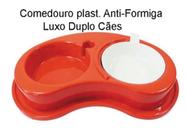 Comedouro plastico anti formiga duplo