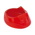 Comedouro plastico Cara do gato furacaopet 200 ml (vermelho)